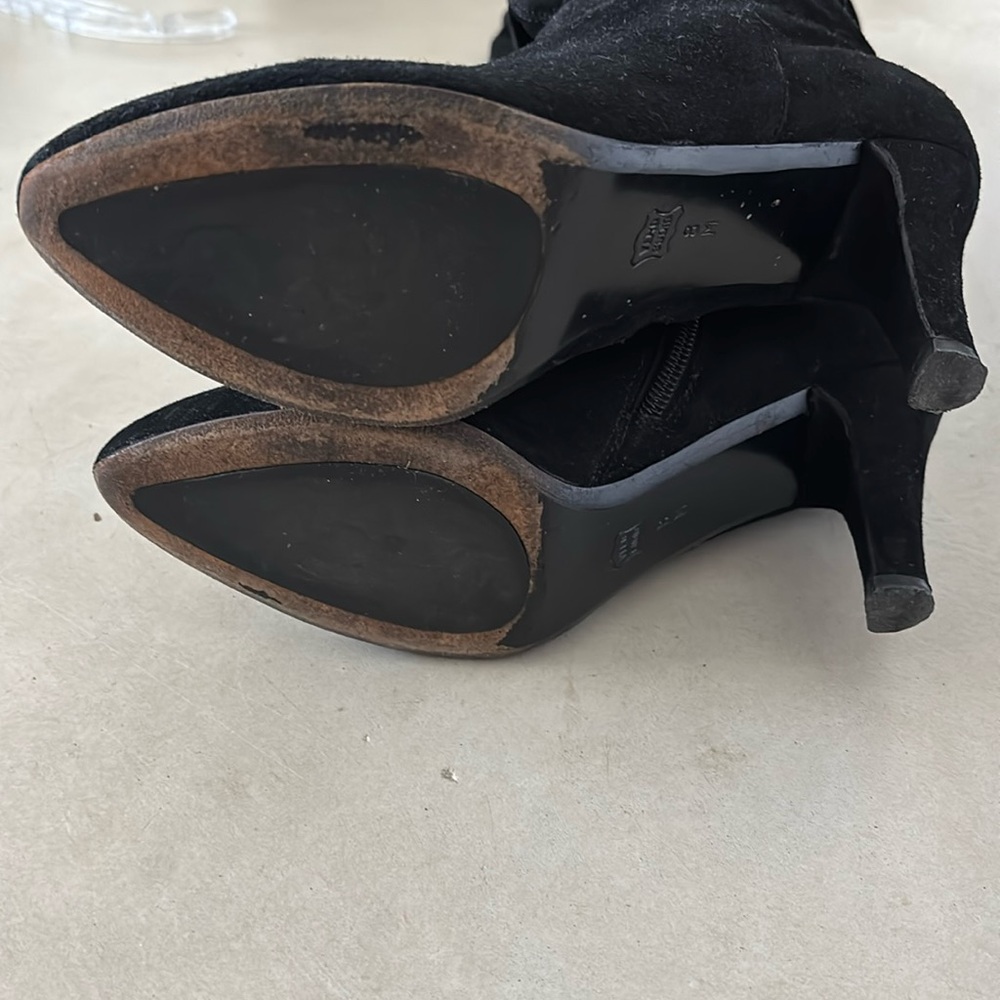 Sale! VANELi Black Suede Scrunch Boots - Picture 7 of 14
